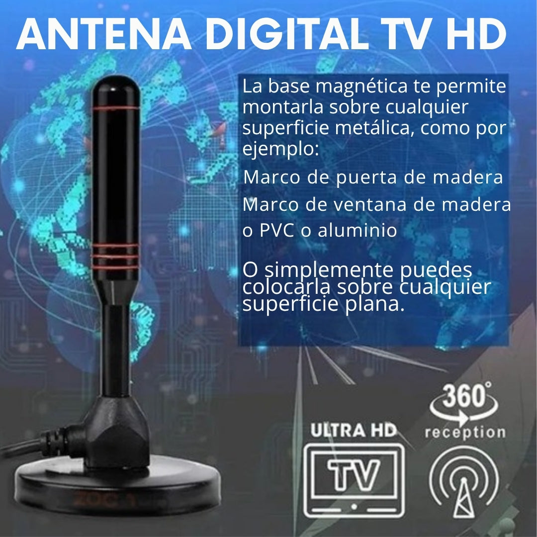 Antena TDT - TV gratis en casa