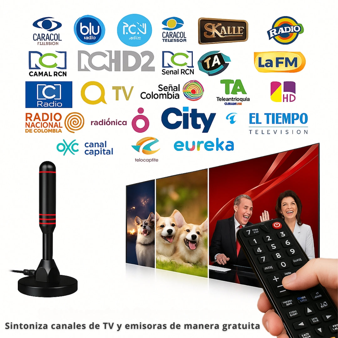 Antena TDT - TV gratis en casa