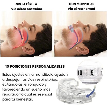 Morpheus – Protector Bucal Antirronquidos y Antibruxismo con Estuche Protector de Regalo