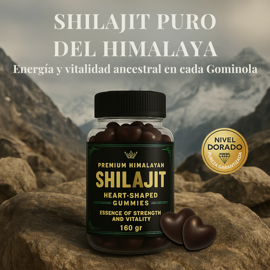 OFERTA 2x1 |Gominolas de Shilajit 100% Puro del Himalaya (160gr)
