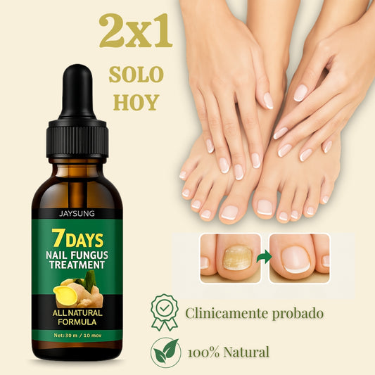 TRATAMIENTO ANTI HONGOS 7 DÍAS 100% NATURAL