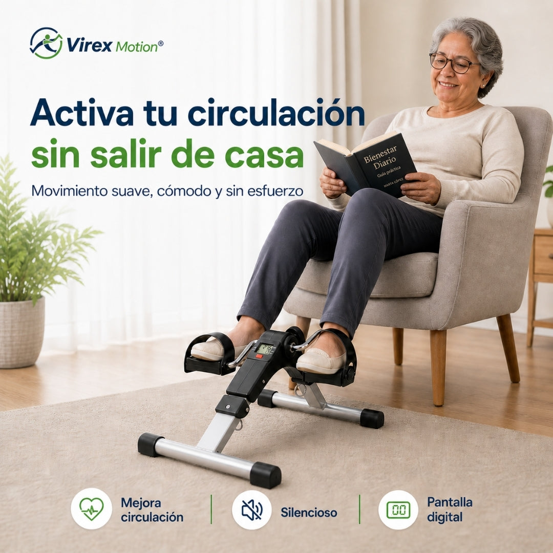 Virex Motion® – Pedalera 2 en 1 para Piernas y Brazos