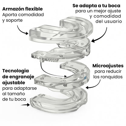 Morpheus – Protector Bucal Antirronquidos y Antibruxismo con Estuche Protector de Regalo