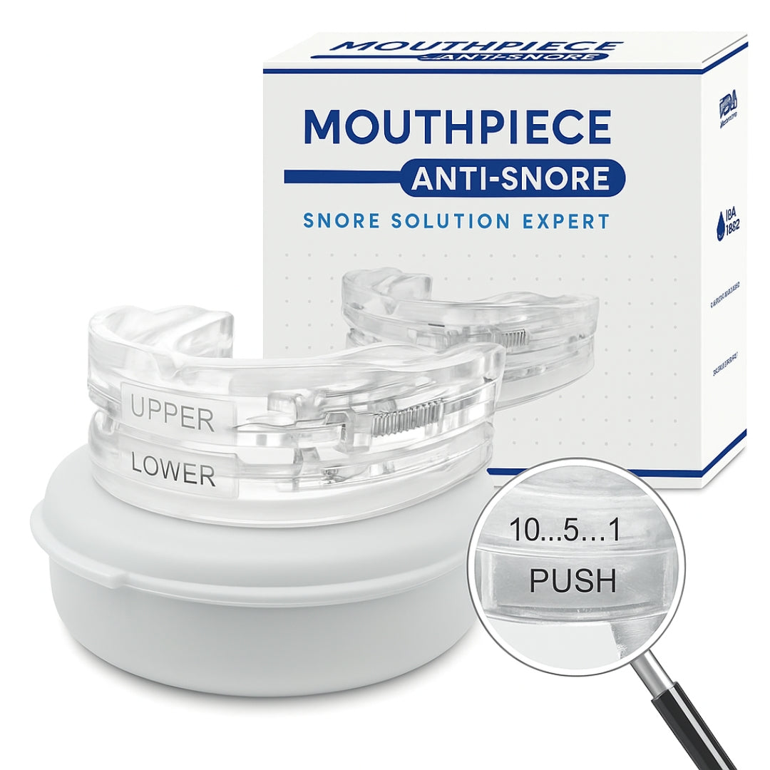 Morpheus – Protector Bucal Antirronquidos y Antibruxismo con Estuche Protector de Regalo