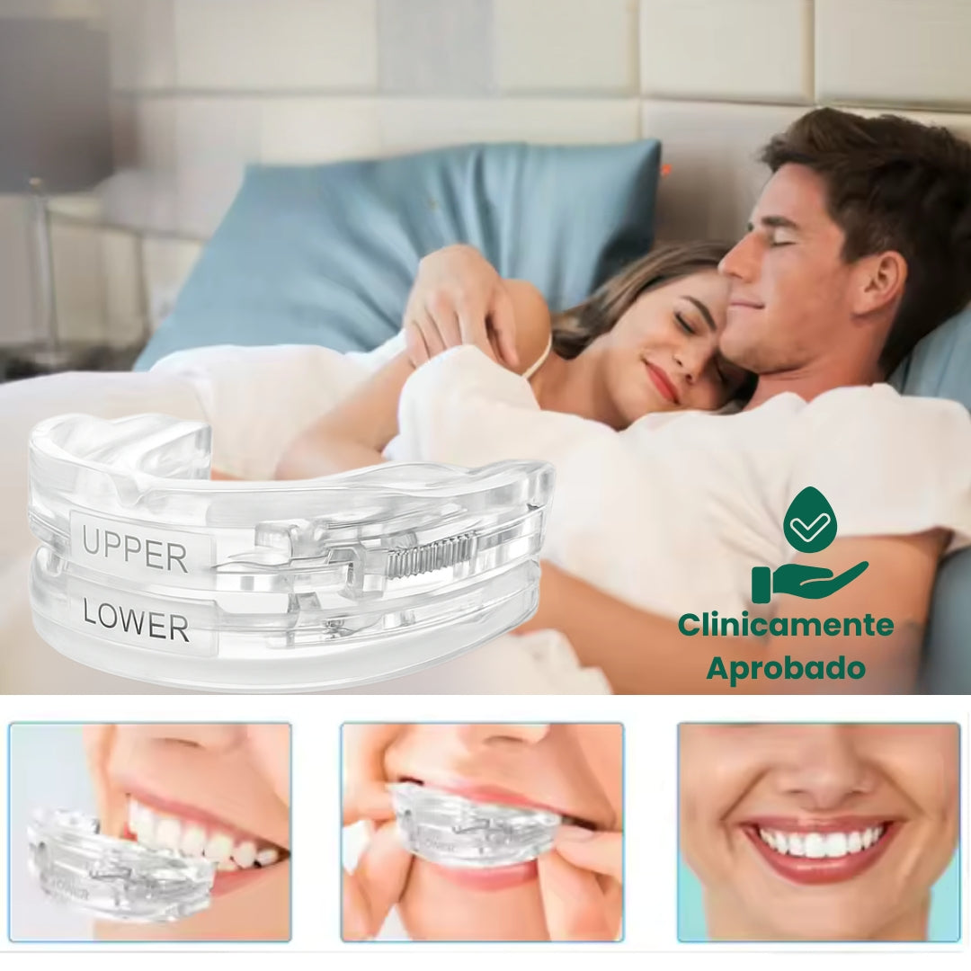 Morpheus – Protector Bucal Antirronquidos y Antibruxismo con Estuche Protector de Regalo